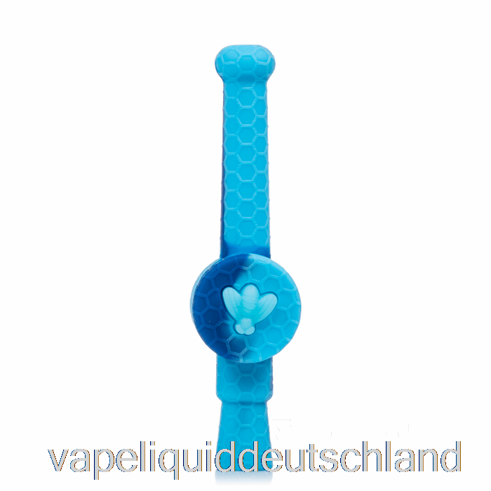 Stratus Reclaimer Honey Dipper Silikon Dab Stroh Marmorblau (Babyblau / Blau) Vape Deutschland